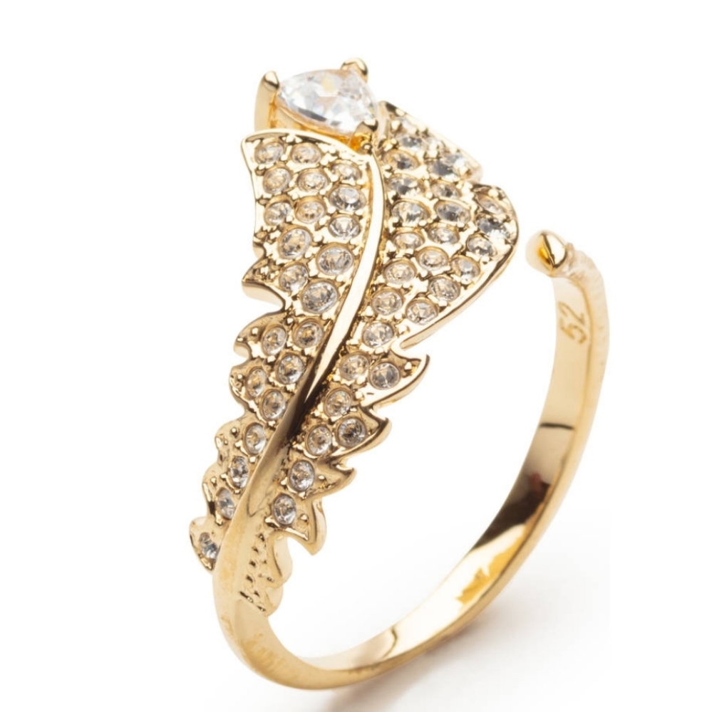 SWAROVSKIWhite Nice Motif Ring - 50 US 5.5